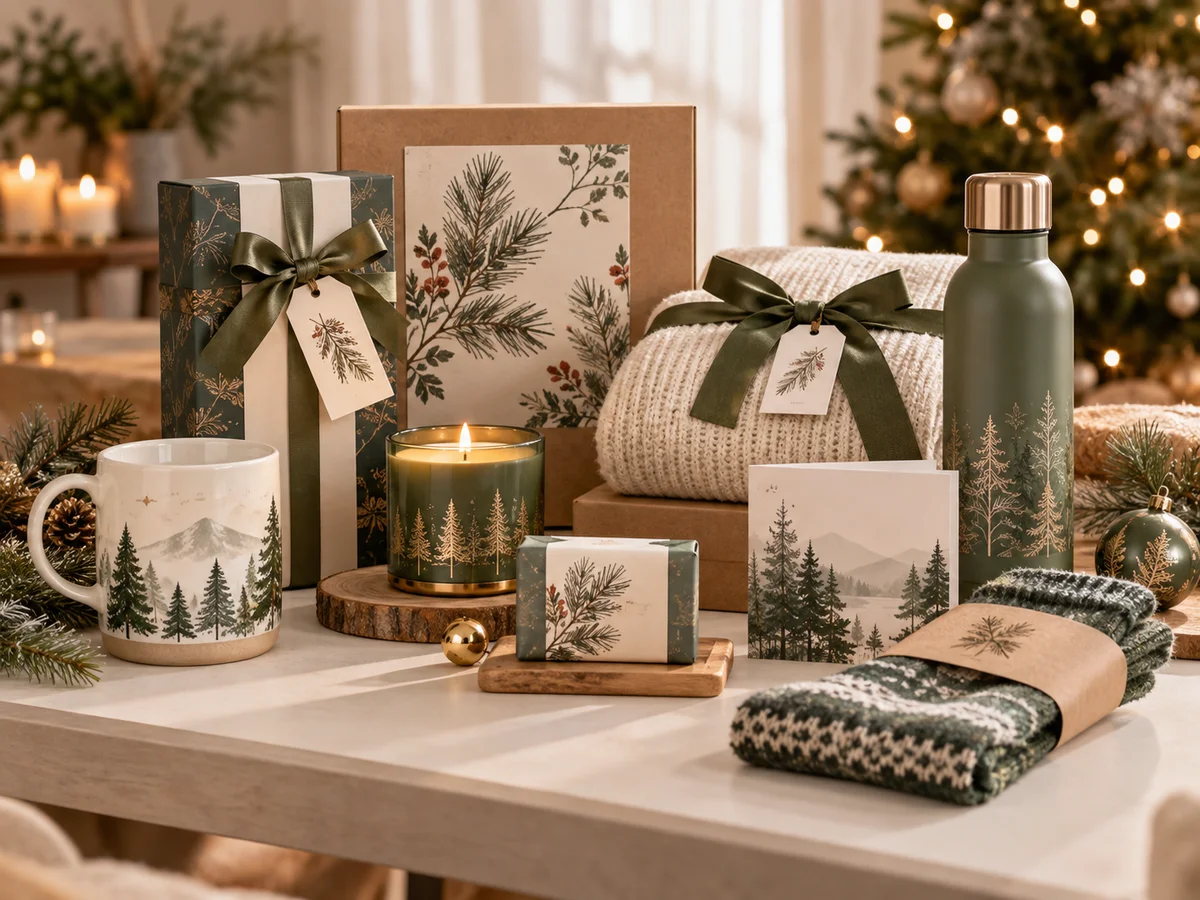 Retail-ready seasonal drop assortment with packaging and products