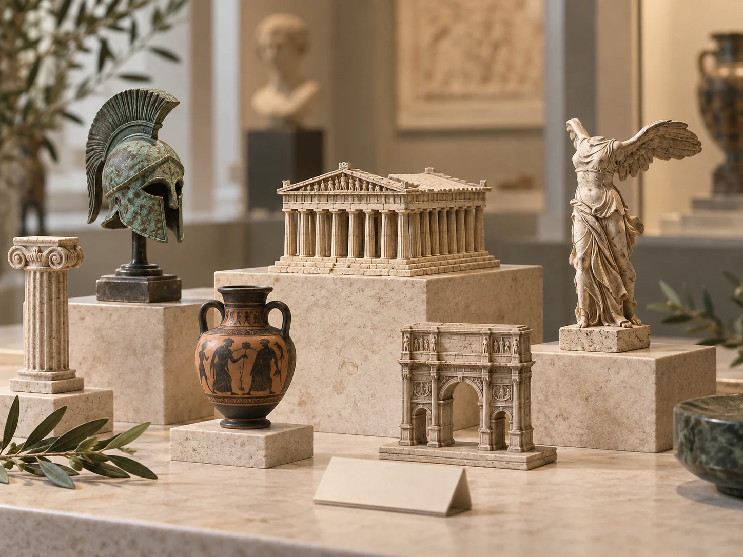 Figures & Miniatures format for custom museum merchandise