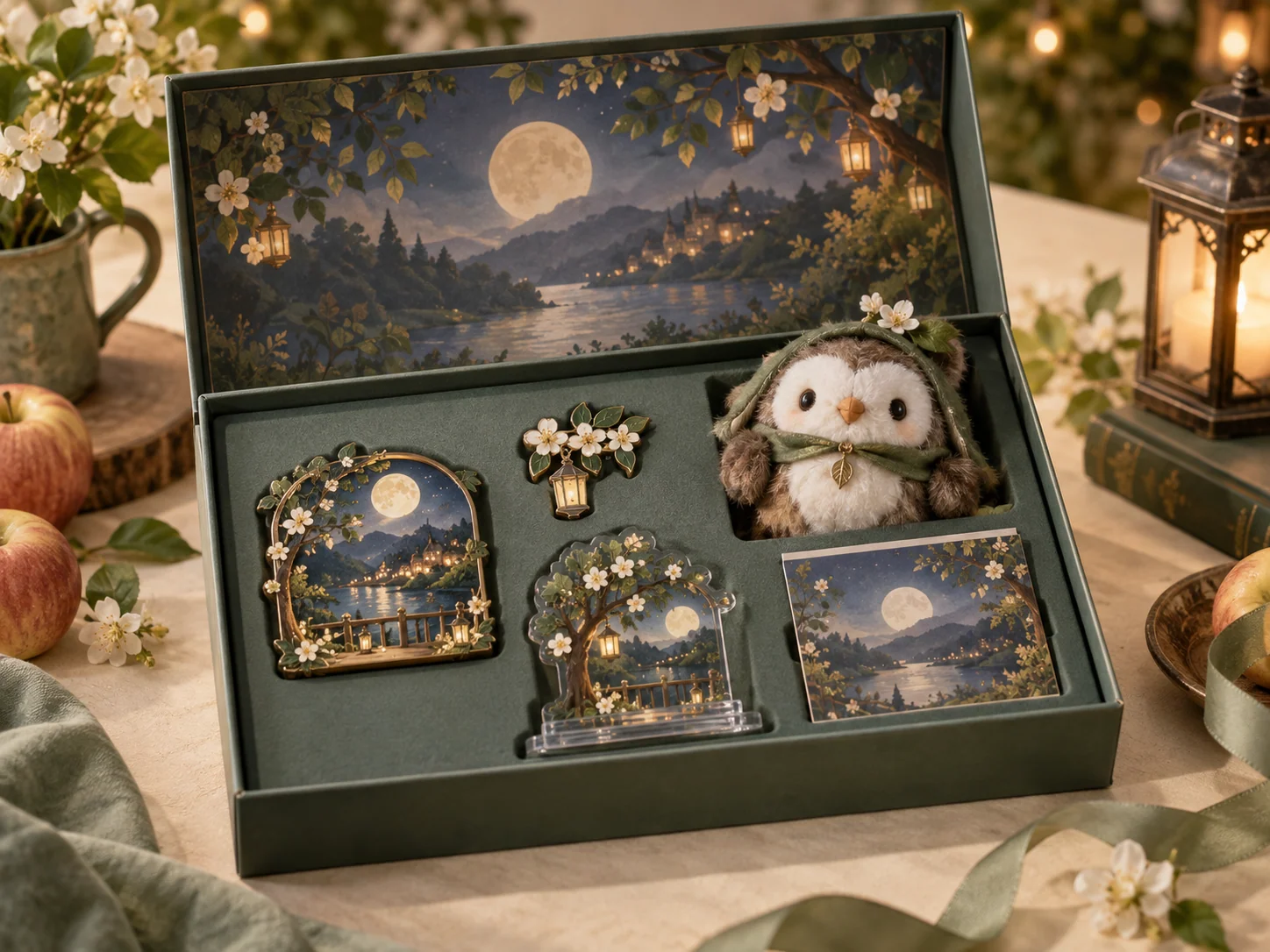 Gift Sets merchandise shown in an original themed park retail setting