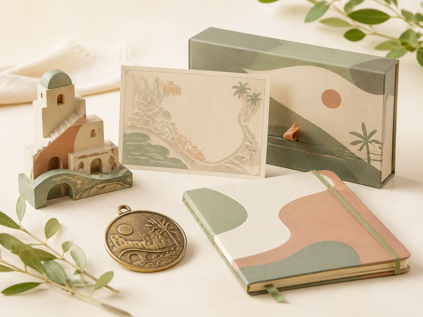 Destination souvenir gift set direction