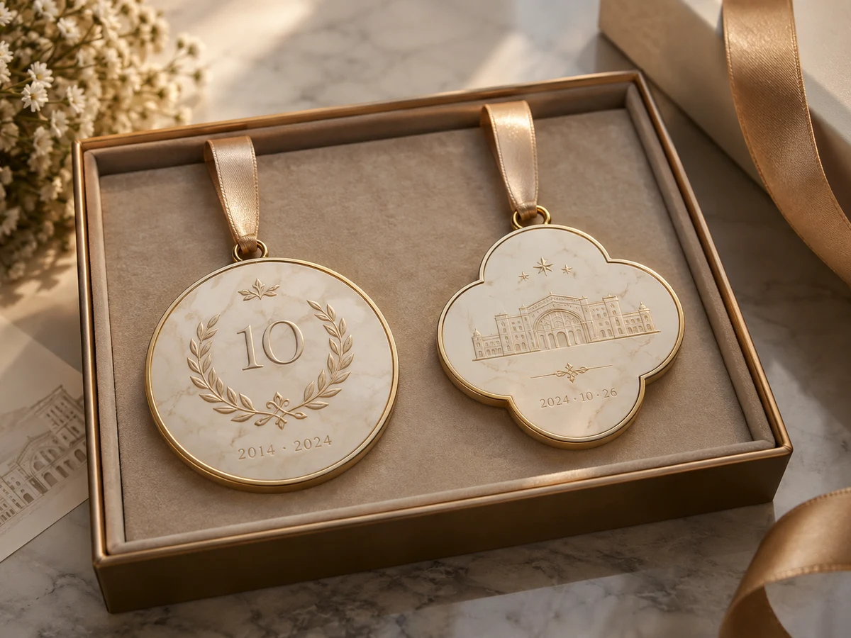 Commemorative event ornament presentation