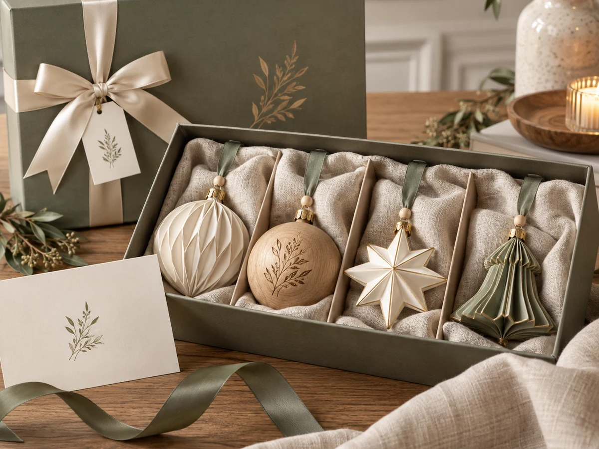 Premium boxed gift ornaments