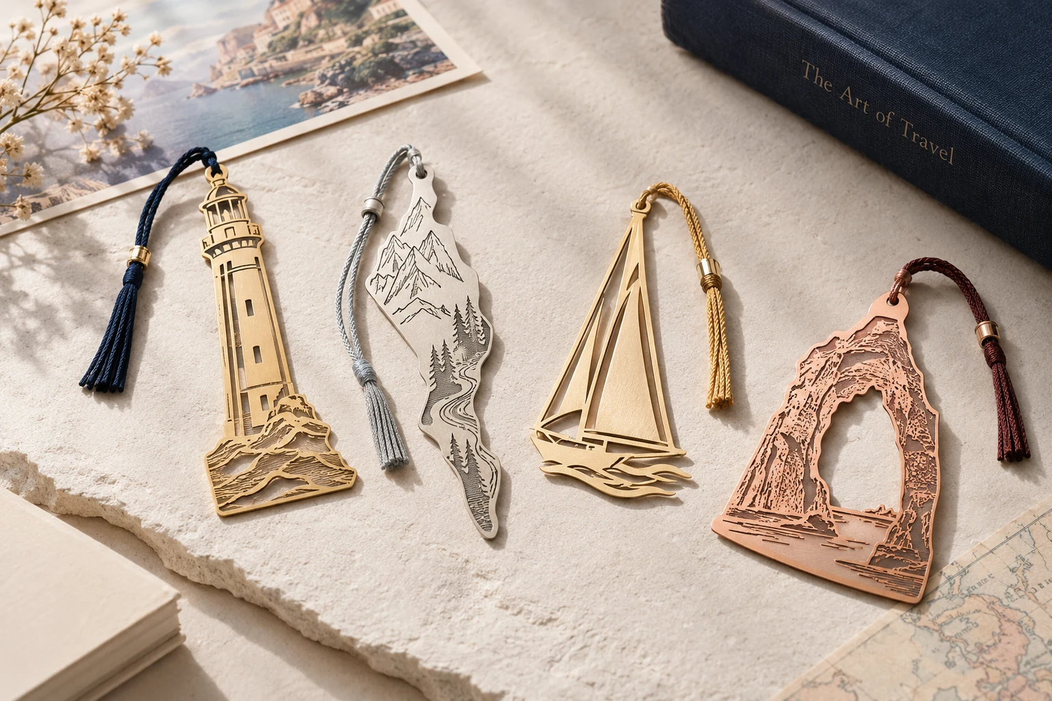 Shaped Metal Bookmarks