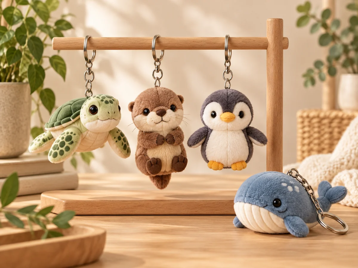 Plush Keychains custom plush format